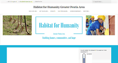 Desktop Screenshot of habitatpeoria.org